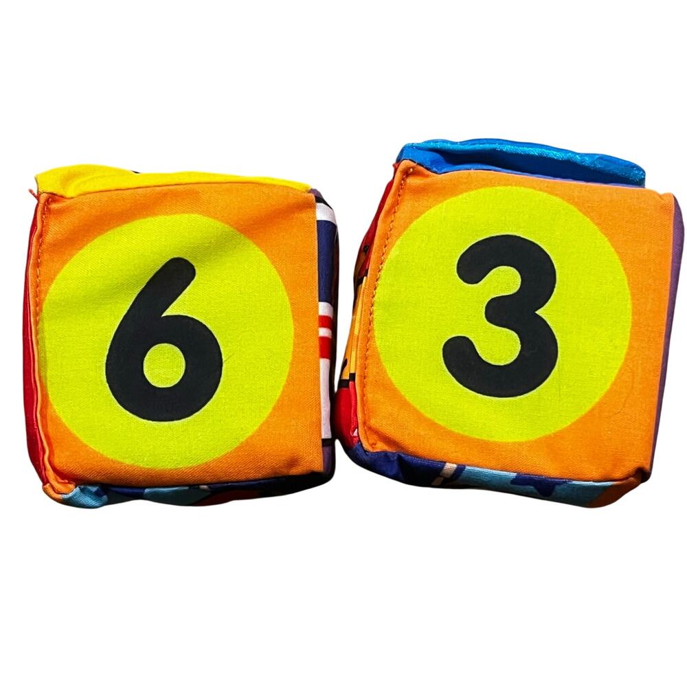 Melissa & Doug K's Kids Match and Build Soft Blocks Set 6 3 Replacement
